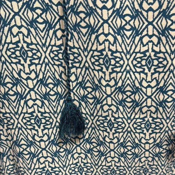 Carre Noir Bohemian Patterned Dress with Tassels - Picture 3 of 6